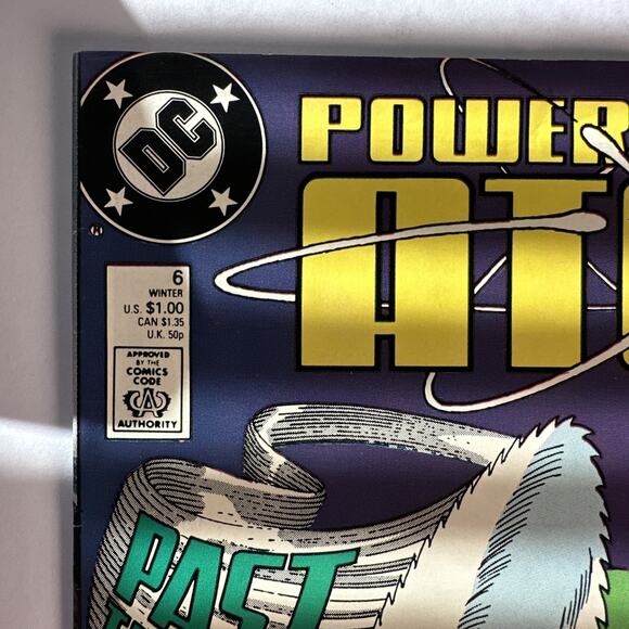 DC Comics Power Of The Atom #6 1988 Vintage Comic Book Boarded Sleeved - Picture 4 of 7